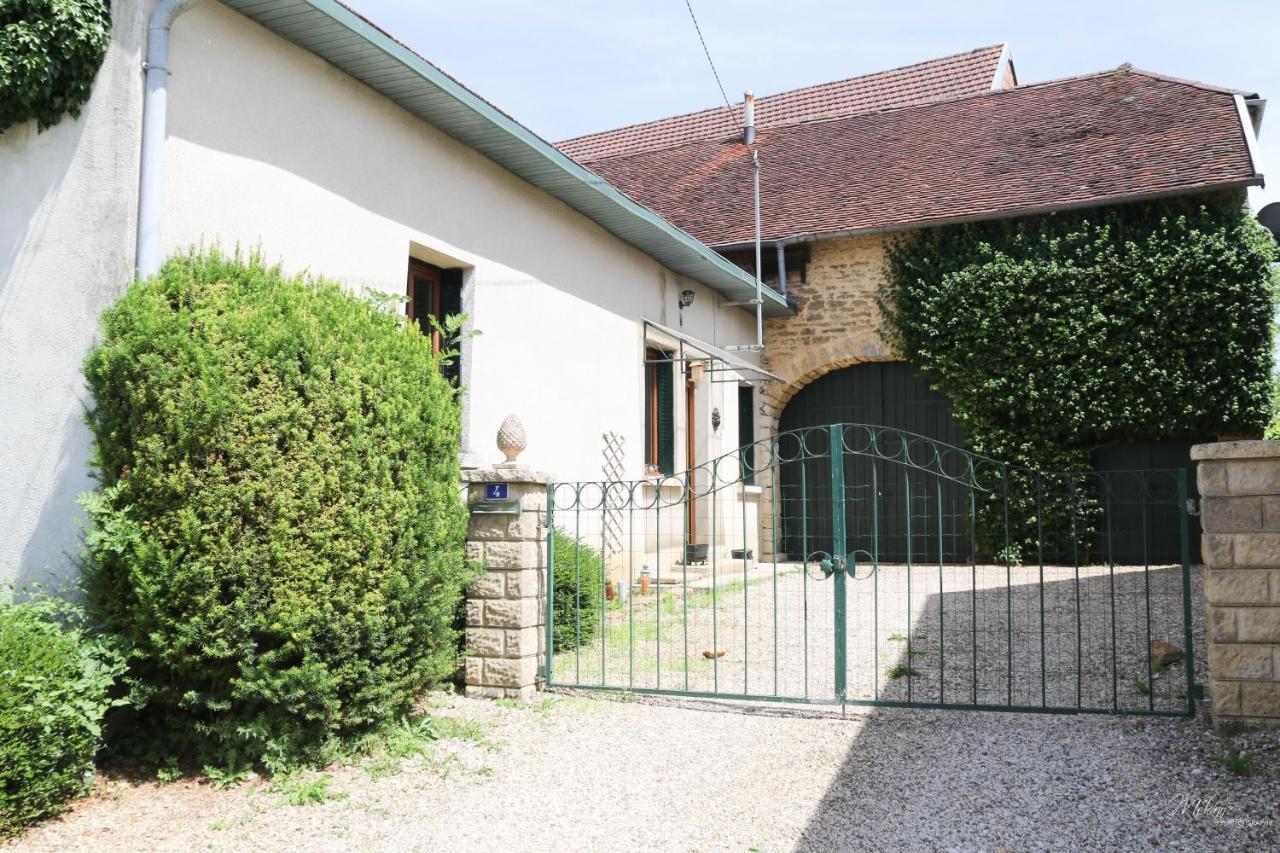 Gite De La Souris Verte Molamboz Esterno foto